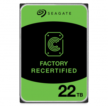 Жесткий диск SEAGATE SATA-III 22TB ST22000NM001C FACTORY RECERTIFIED SERVER EXOS 512E (7200rpm) 512Mb 3.5"