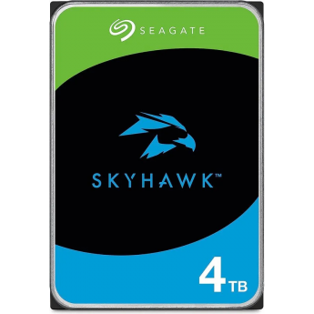Жесткий диск SEAGATE SKYHAWK ST4000VX005, 4ТБ, HDD, SATA III, 3.5" Жесткий диск SEAGATE SKYHAWK ST4000VX005, 4ТБ, HDD, SATA III, 3.5"