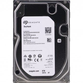 Жесткий диск SEAGATE SKYHAWK 8TB, SATA-III, 256MB Жесткий диск SEAGATE SKYHAWK 8TB, SATA-III, 256MB